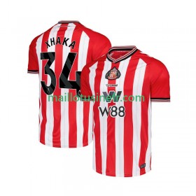 Maillot de Foot Sunderland Granit Xhaka 34 Domicile 2025-26
